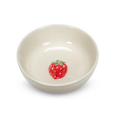Mini Bowl with Strawberry | Putti Fine Furnishings Canada
