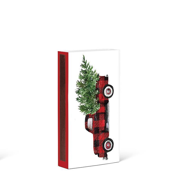 Buffalo Check Truck Matches | Putti Christmas Celebrations