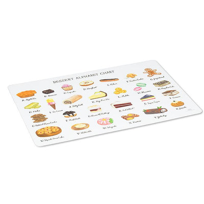 Desserts Alphabet Placemat  | Putti Fine Furnishings