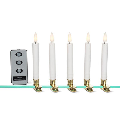 LED Tree Clip Candles with Remote