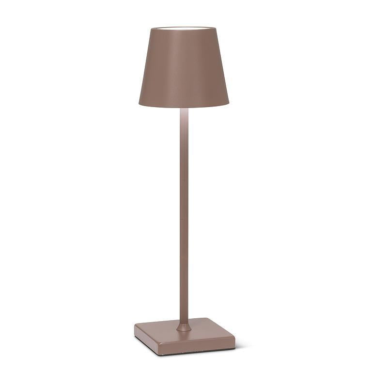 Classic Shade LED Table Light - Brown