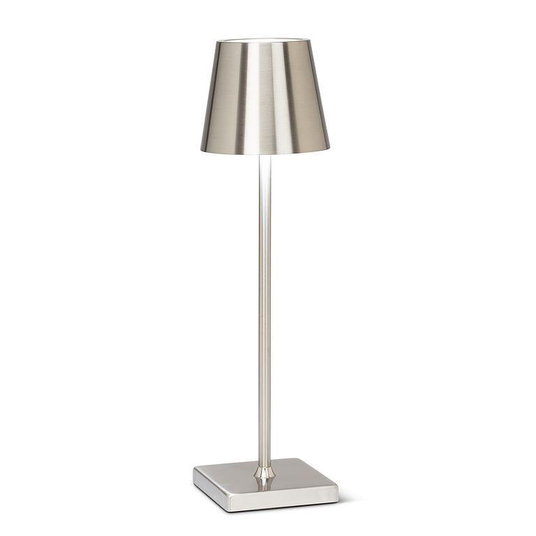 Classic Shade LED Table Light - Silver