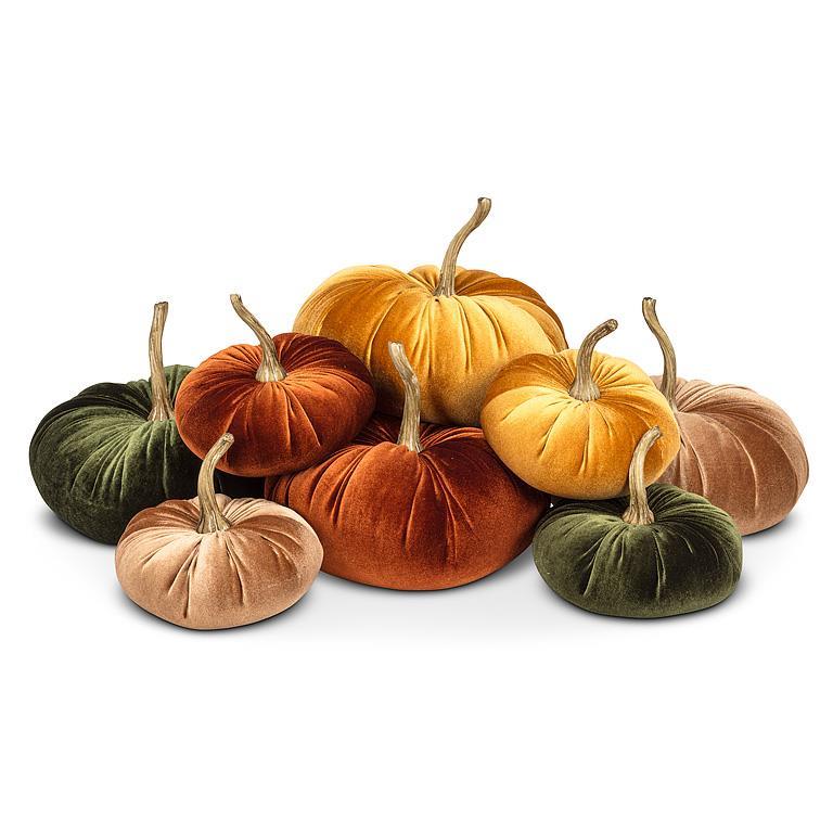 Small Velvet Pumpkin