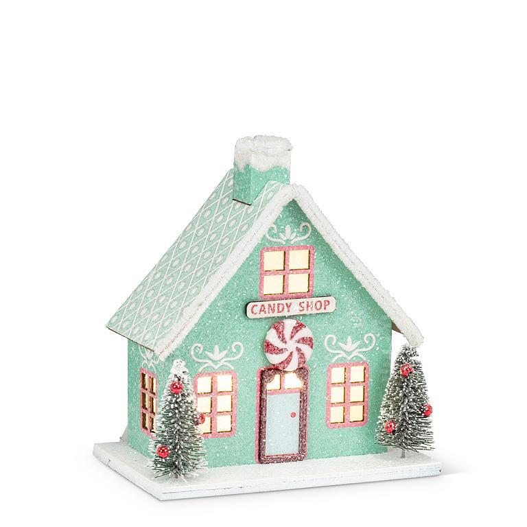 Small Peppermint LED Candy Shop - Mint