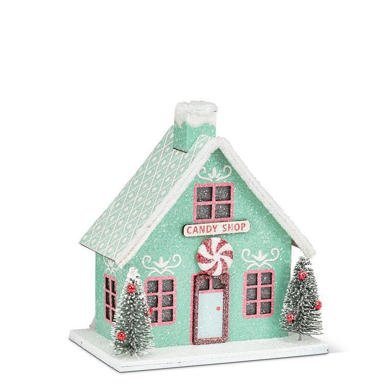 Small Peppermint LED Candy Shop - Mint