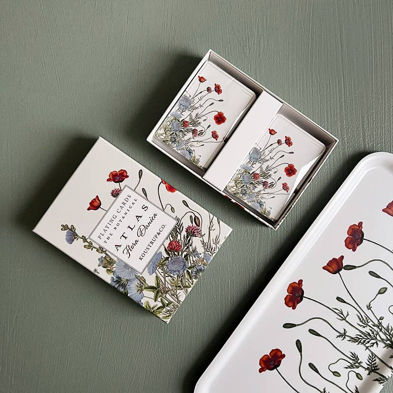 The Flora Danica Atlas Playing Cards