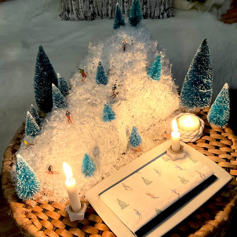 Skiing Paper Lunch Napkins