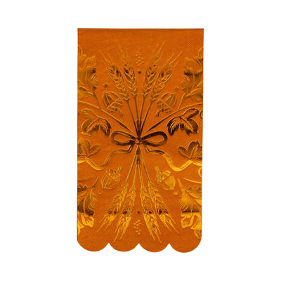 Copper Wheat Paper Dinner Napkin