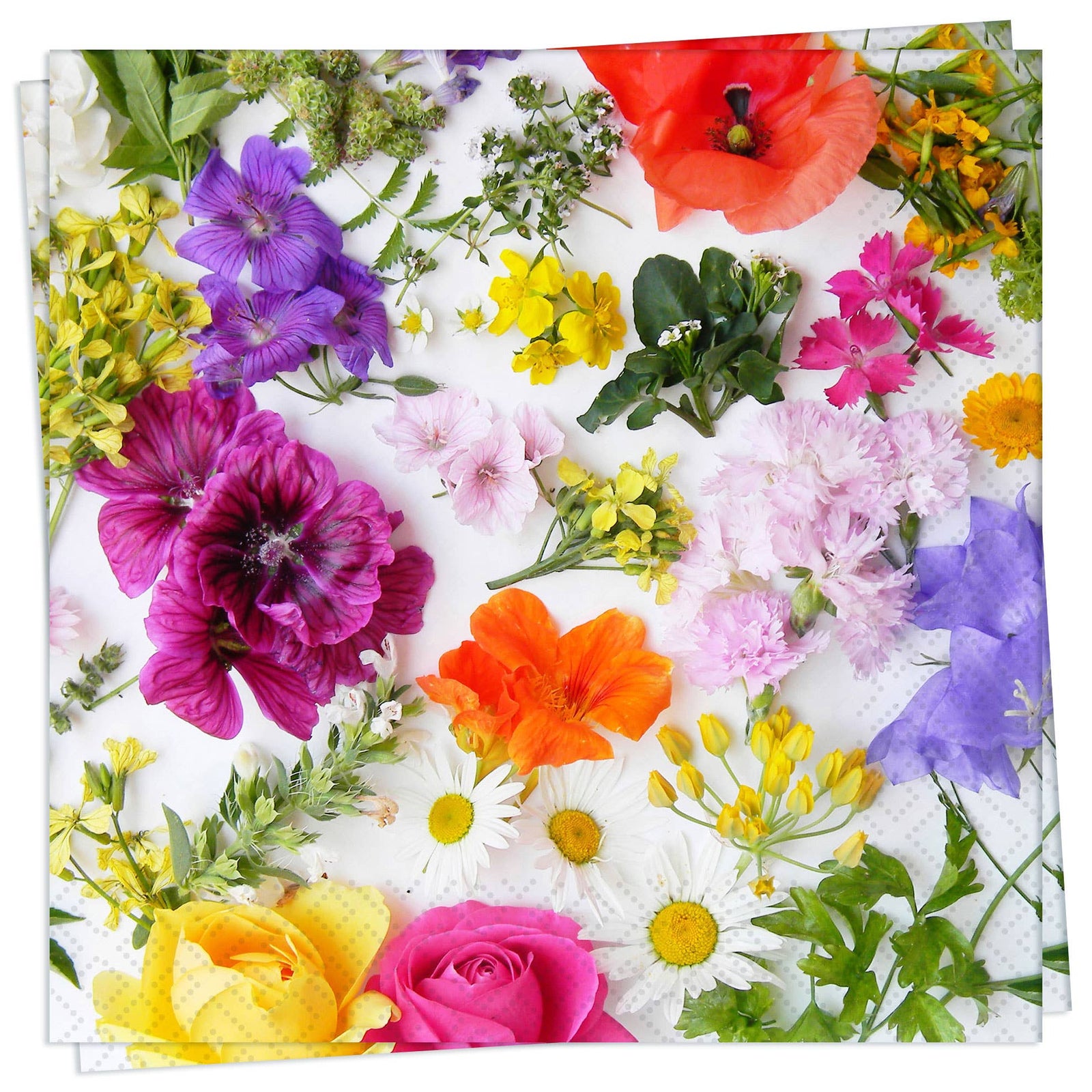 Bloom Canvas  Luncheon Napkin