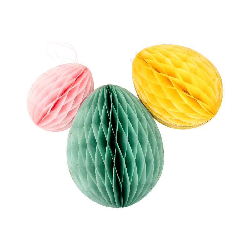 Vintage Easter Honeycomb Eggs | Putti Celebrations