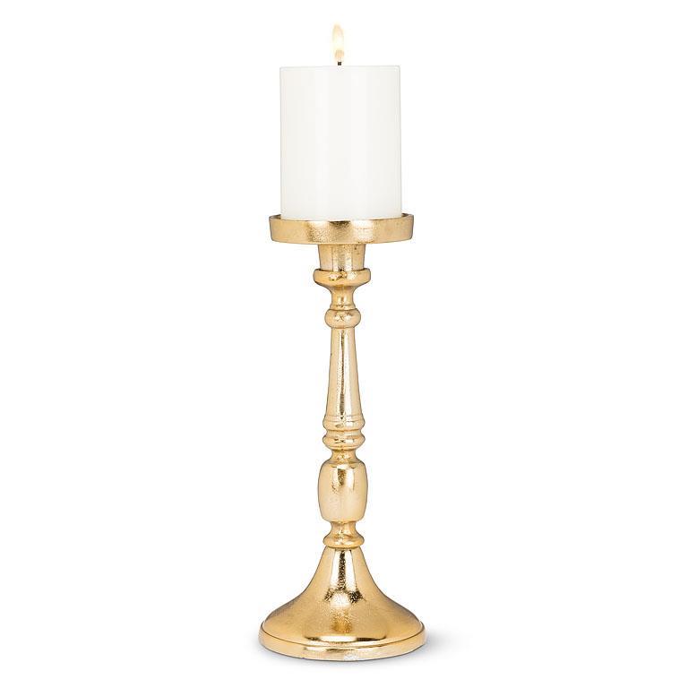 Medium Gold Classic Candle Holder