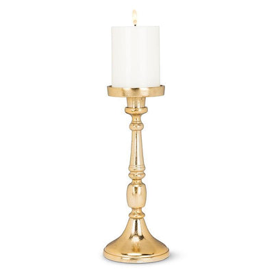 Medium Gold Classic Candle Holder