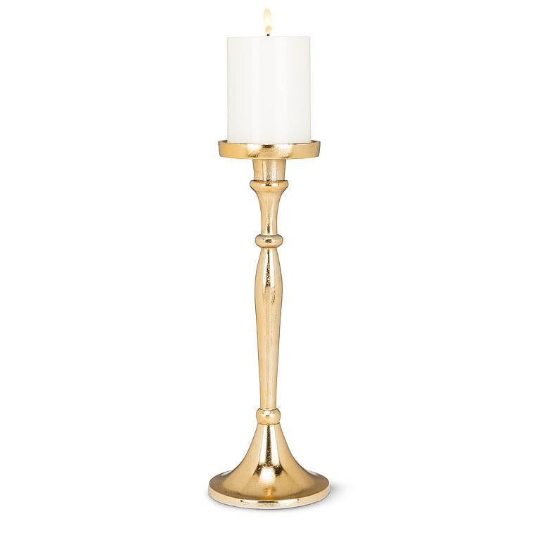 Large Gold Classic Candle Holder