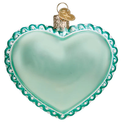 Old World Christmas Baby Boy's Footprint Ornament | Putti Christmas Decorations