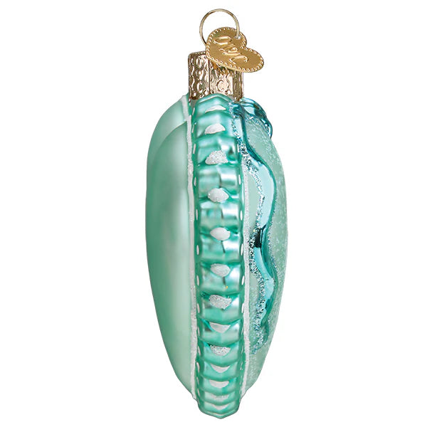 Old World Christmas Baby Boy's Footprint Ornament | Putti Christmas Decorations