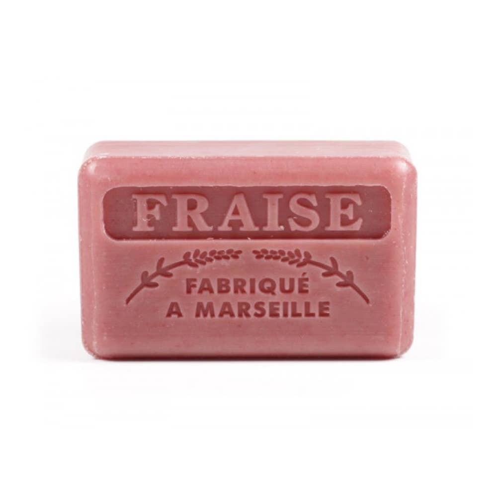 Au Savon de Marseille - Strawberry - French soap with organic shea butter 125g