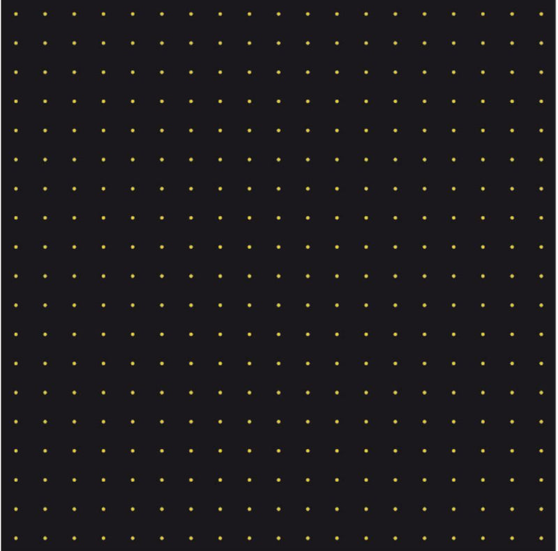 Francoise Paviot "Cosmos" Noir Dinner Napkin  | Putti Fine Furnishings