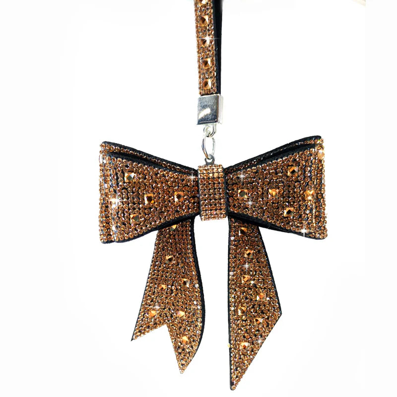 Gold Bow Bag Charm