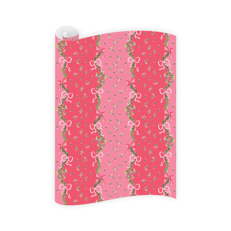Dogwood Hill Pinkberry Wrapping Paper Roll