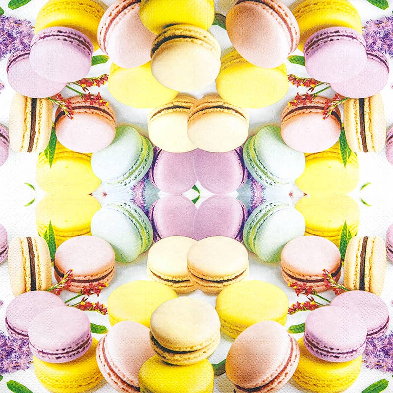 Macarons Cocktail Napkins