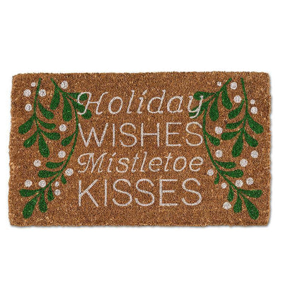 Holiday Wishes Coir Doormat | Putti Christmas Celebrations