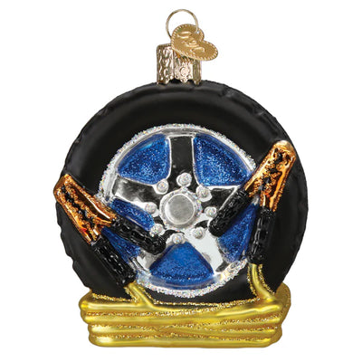 Old World Christmas Auto Mechanic Ornament | Putti Christmas Decorations