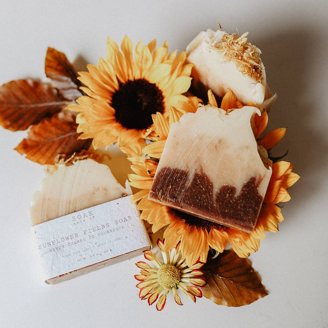 Soak Bath Co. Sunflower Fields Soap Bar