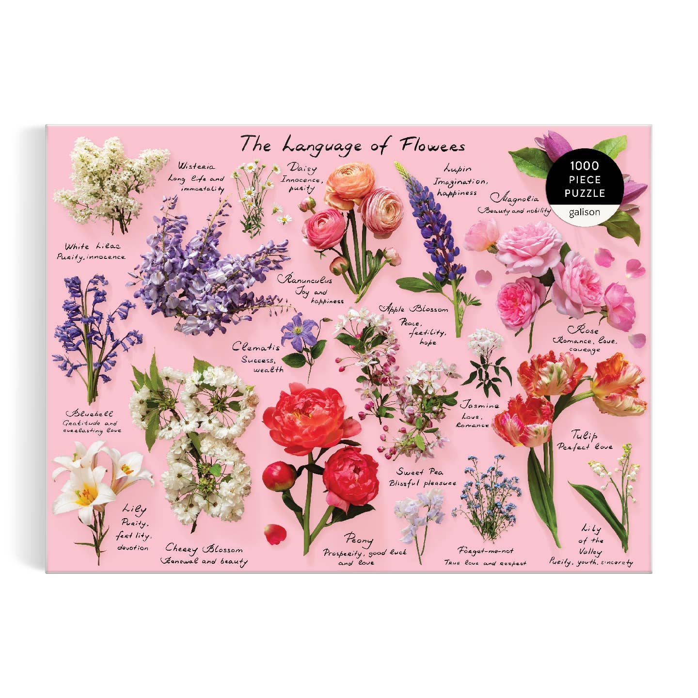 Language of Flowers 1000 Piece Puzzle - Putti Fine Furnishings