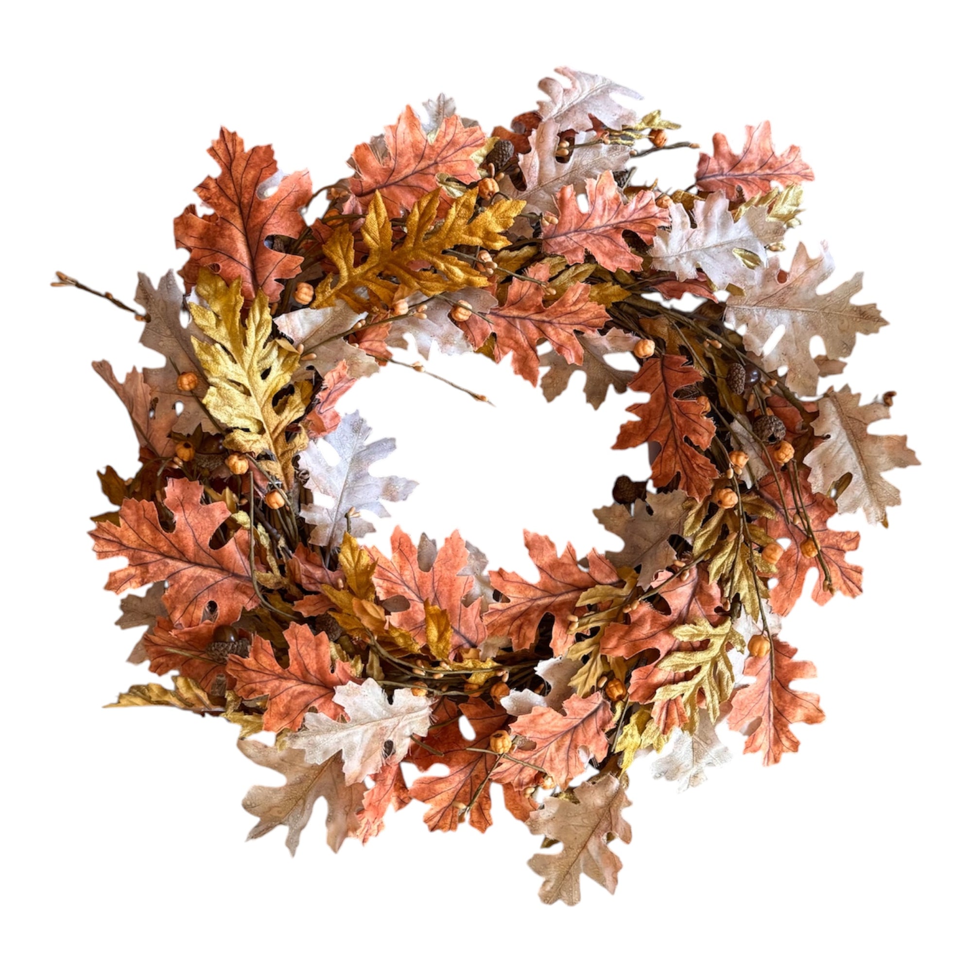Multi Oak Leaf Wreath