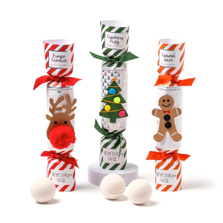 Gingerbread Man "Ginger Spice" Bath Fizz Cracker