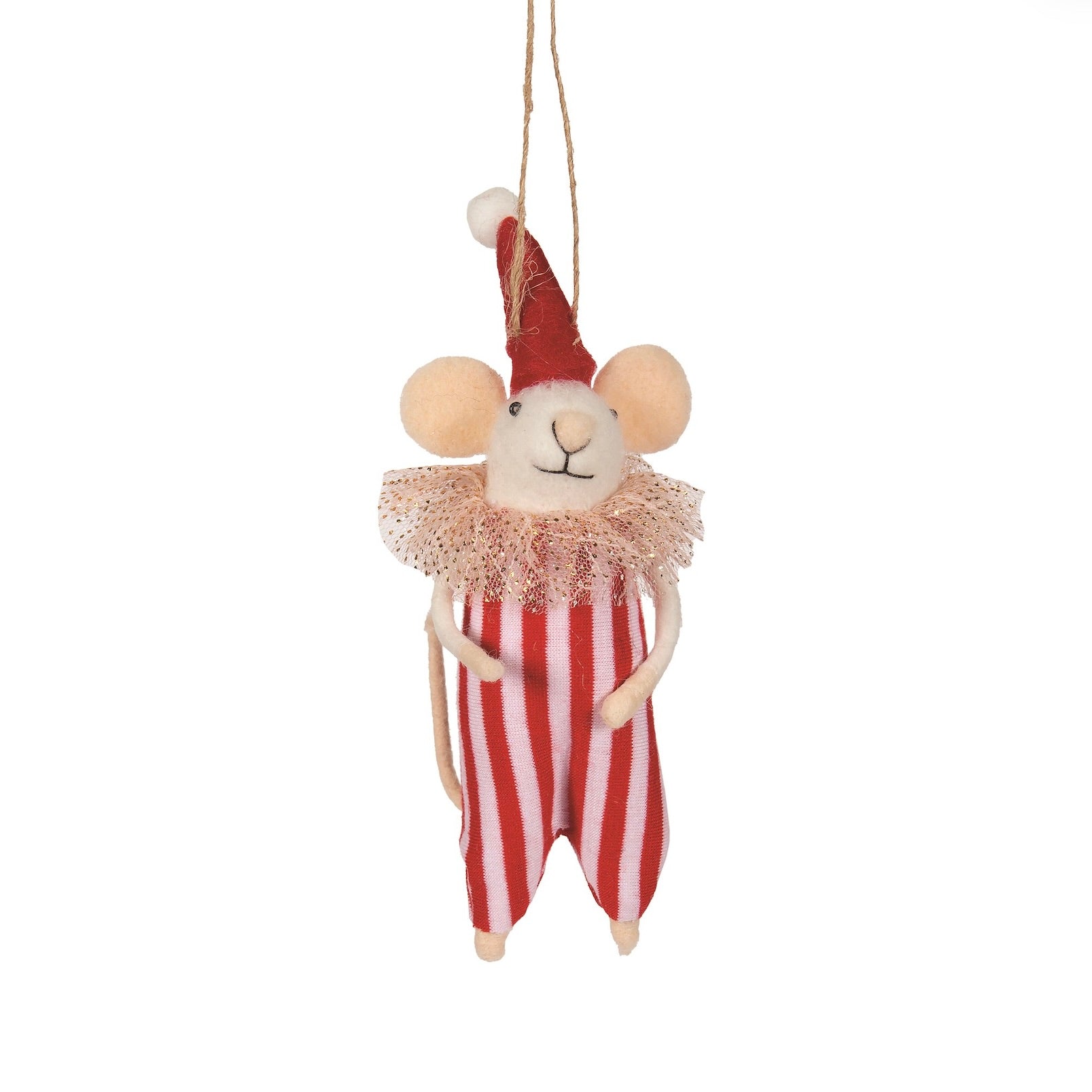 Circus Clown Mouse Ornament