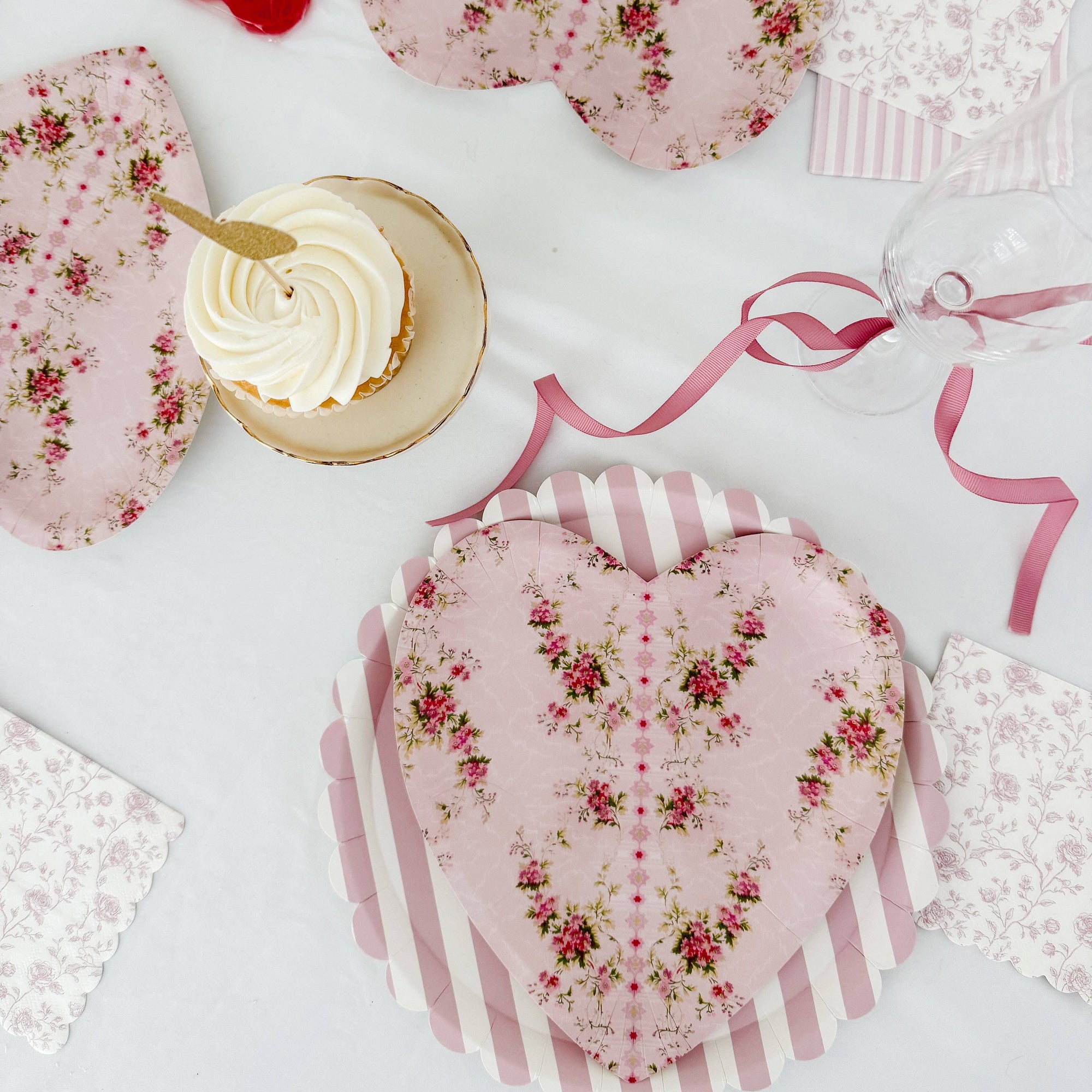 Josi James "With Love" Heart Shaped Plates - Putti Fine Furnishings