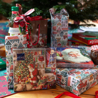 Santa Brings Gifts Paper Lunch Napkins