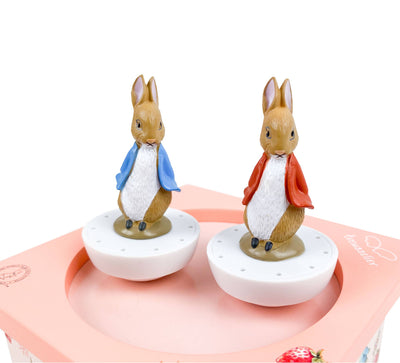 Peter Rabbit Strawberries Dancing Music Box