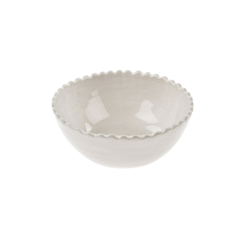Scalloped Bowl Small  | Putti Fine Furnishings