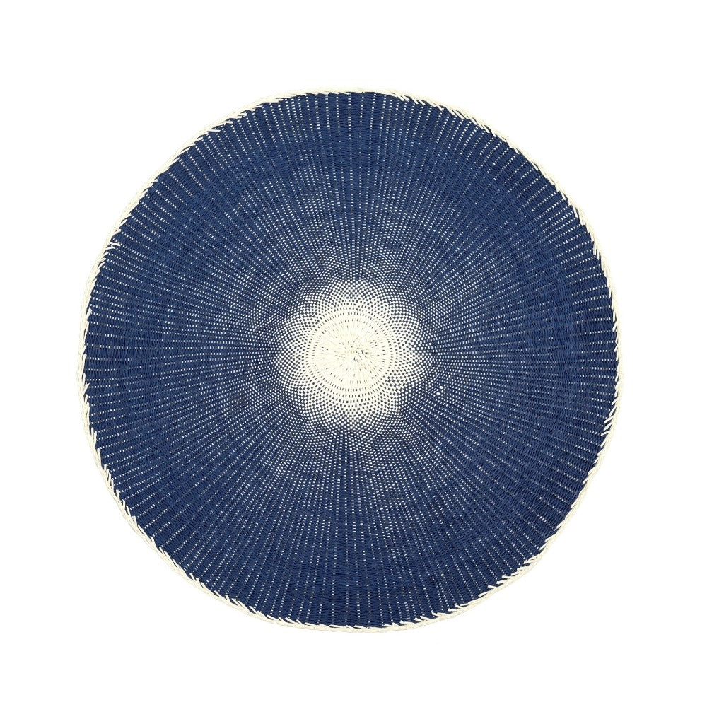 Willa Woven Placemat - Navy | Putti Fine Furnishings 
