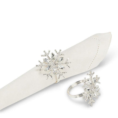 Jewelled Snowflake Napkin Ring