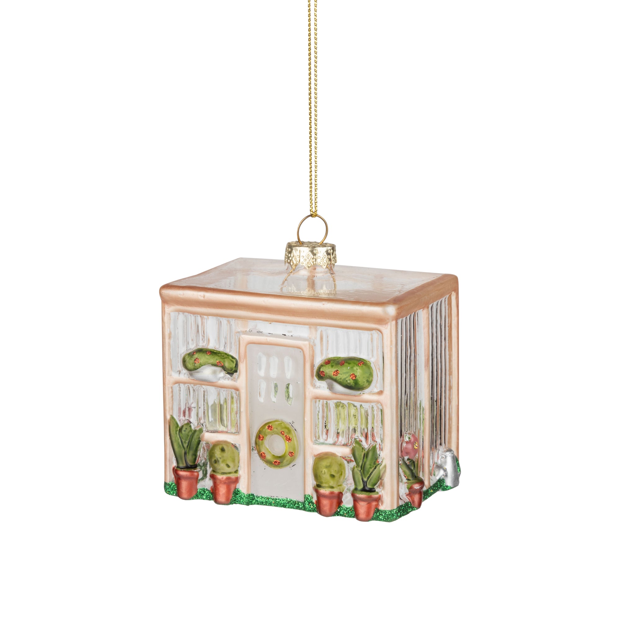 Geenhouse Glass ornament
