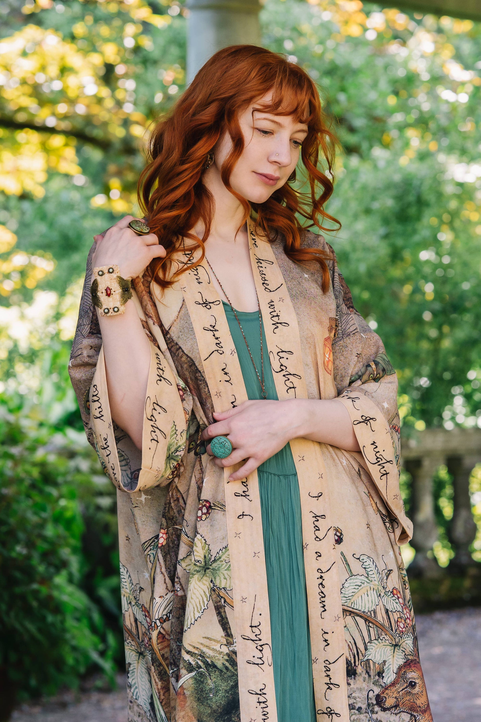 "Lovelight" Opera Duster Kimono Robe