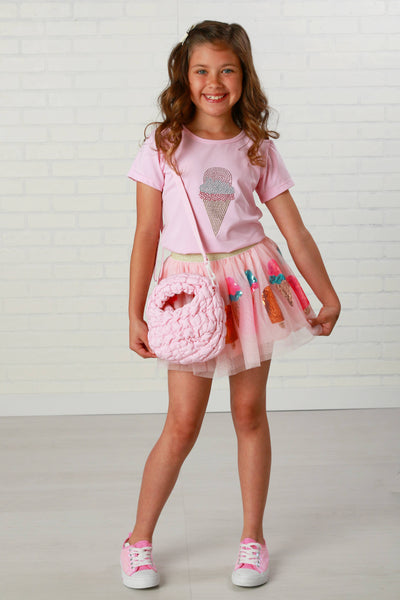 Pink Sequin Ice Cream Tutu