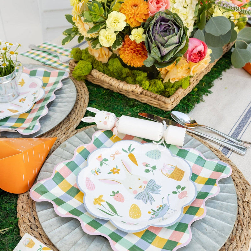 Easter Icons Paper Plate