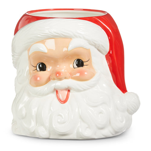 Santa Head Container | Putti Christmas Decor