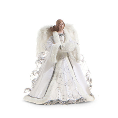 White  Angel Tree Topper | Putti Christmas Decorations