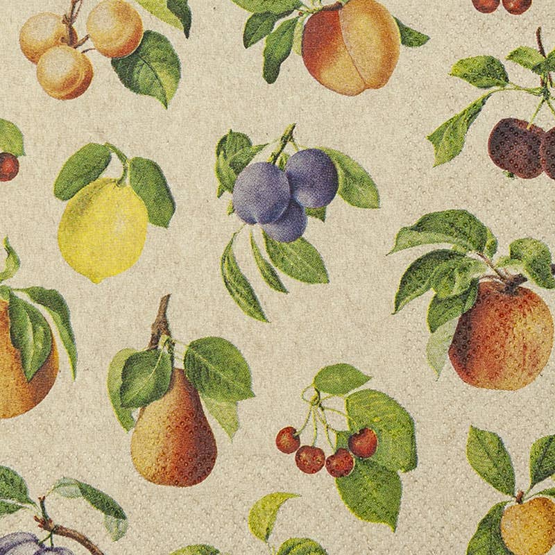 "Fruit Lovers" Paper Cocktail Napkins