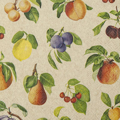 "Fruit Lovers" Paper Cocktail Napkins