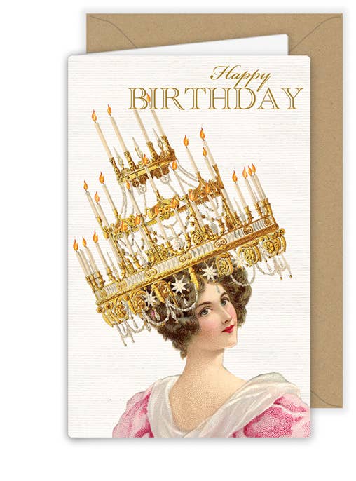 Happy Birthday Greeting Card - Putti Fine Furnishings