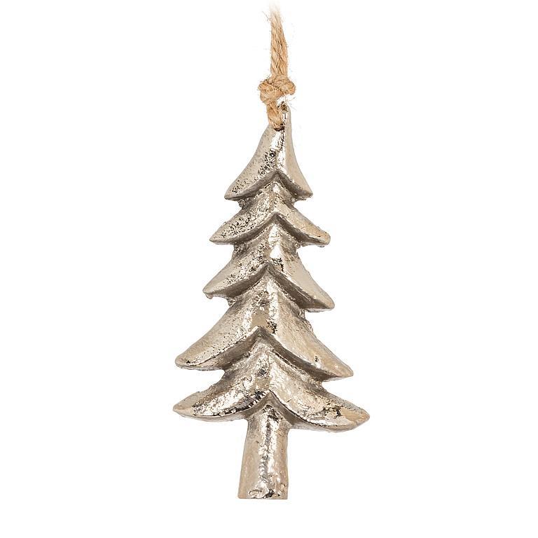 Silver Tree Ornament | Putti Christmas Decorations
