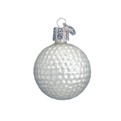 Old World Christmas Golf Ball Glass Ornament | Putti