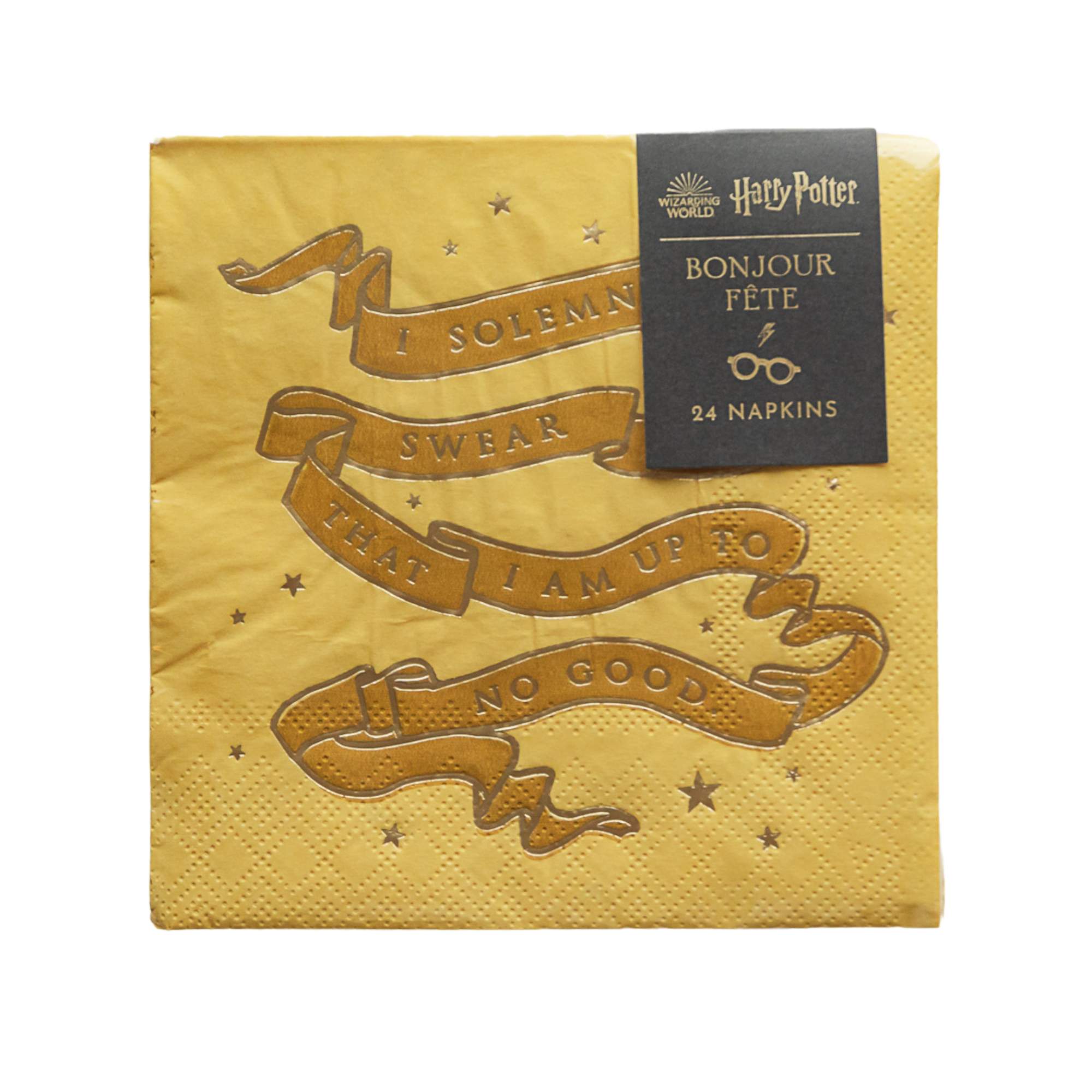 Bonjour Fête Harry Potter Gold House Pride Paper Napkins