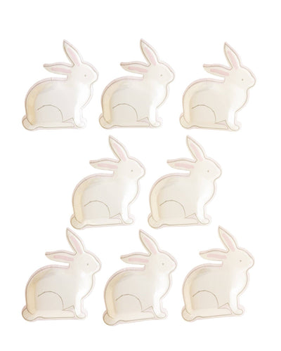 Die Cut Bunny Plate